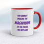 Magnitude of the Fucks - Rude Mugs - Slightly Disturbed - Image 6 of 14
