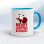 Merry Christmas Bitches - Rude Mugs - Slightly Disturbed - Image 3 of 12
