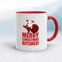 Merry Christmas Bitches - Rude Mugs - Slightly Disturbed - Image 6 of 12