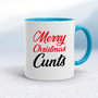 Merry Christmas Cunts - Rude Mugs - Slightly Disturbed - Image 3 of 12