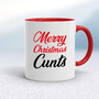 Merry Christmas Cunts - Rude Mugs - Slightly Disturbed - Image 6 of 12