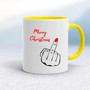 Merry Christmas Middle Finger - Rude Mugs - Slightly Disturbed - Image 7 of 34