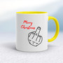 Merry Christmas Middle Finger - Rude Mugs - Slightly Disturbed - Image 7 of 34