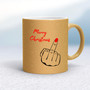 Merry Christmas Middle Finger - Rude Mugs - Slightly Disturbed - Image 17 of 34