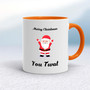 Merry Christmas You... Swearing - Rude Mugs - Slightly Disturbed