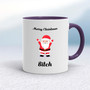 Merry Christmas... Swearing - Rude Mugs - Slightly Disturbed