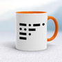 Morse Code Cunt - Rude Mugs - Slightly Disturbed
