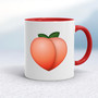 Peach Emoji - Rude Mugs - Slightly Disturbed - Image 6 of 12