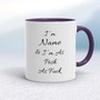 Personalised I'm As Posh As Fuck - Rude Mugs - Slightly Disturbed
