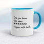 Personalised Name Rhymes with Cunt - Rude Mugs - Slightly Disturbed - Image 3 of 14