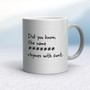 Personalised Name Rhymes with Cunt - Rude Mugs - Slightly Disturbed - Image 9 of 14