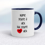 Personalised Swearing You're A - Rude Mugs - Slightly Disturbed - Image 4 of 39