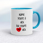 Personalised Swearing You're A - Rude Mugs - Slightly Disturbed - Image 3 of 39