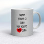 Personalised Swearing You're A - Rude Mugs - Slightly Disturbed - Image 43 of 43