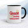 Queen of Fucking Christmas - Rude Mugs - Slightly Disturbed - Image 2 of 16