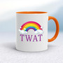Rainbow Swearing - Rude Mugs - Slightly Disturbed