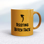 Resting Bitch Face - Rude Mugs - Slightly Disturbed - Image 12 of 16