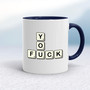 Scrabble Tiles You Fuck - Rude Mugs - Slightly Disturbed - Image 4 of 14