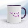 She's A Cunt - Rude Mugs - Slightly Disturbed