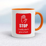 Stop - Rude Mugs - Slightly Disturbed