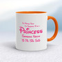 Supposed To Be A Princess - Rude Mugs - Slightly Disturbed