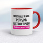 The Bitch Button - Rude Mugs - Slightly Disturbed - Image 6 of 18