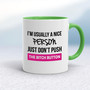 The Bitch Button - Rude Mugs - Slightly Disturbed - Image 8 of 18