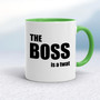 The Boss Is A ... Swearing - Rude Mugs - Slightly Disturbed - Image 8 of 28