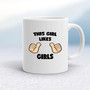 This Girls Likes Girls - Rude Mugs - Slightly Disturbed - Image 1 of 20