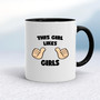 This Girls Likes Girls - Rude Mugs - Slightly Disturbed - Image 2 of 20