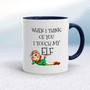 Touch My Elf - Rude Mugs - Slightly Disturbed - Image 4 of 16