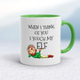 Touch My Elf - Rude Mugs - Slightly Disturbed - Image 9 of 16
