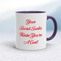 Your Secret Santa - Rude Mugs - Slightly Disturbed