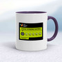 Cock Hygiene Mug - White/Purple - 16