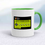 Cock Hygiene Mug - White/Green - 18
