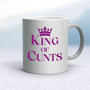 King Of Cunts Mug - Silver - 11