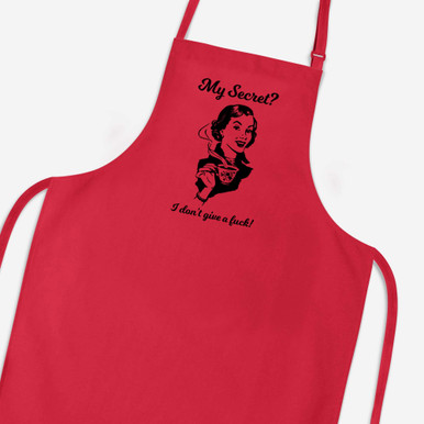 My Secret Apron - Rude Aprons - Slightly Disturbed