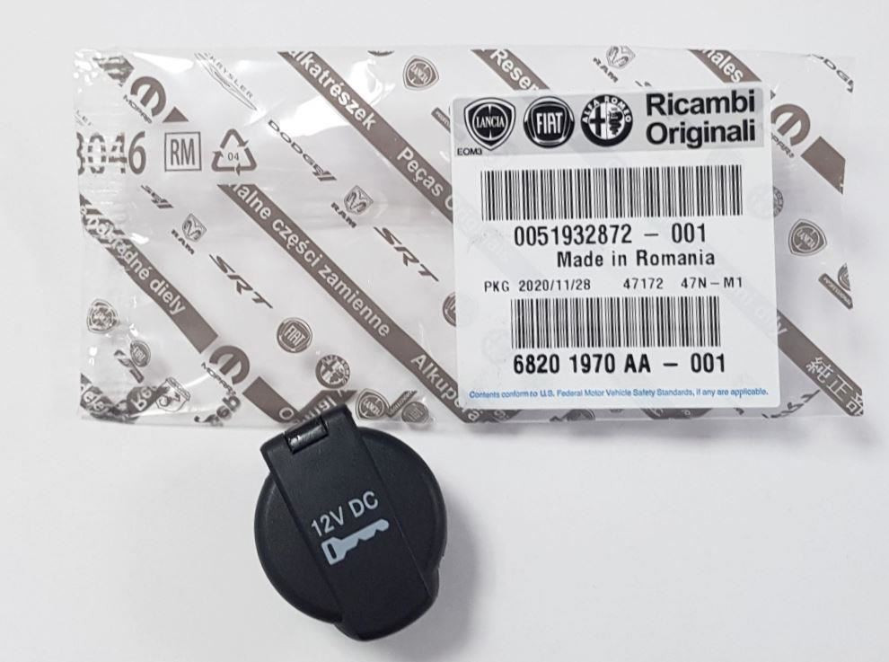 Fiat Ducato Cigarette Lighter Cap Cover Socket 2014 Onwards 51932872