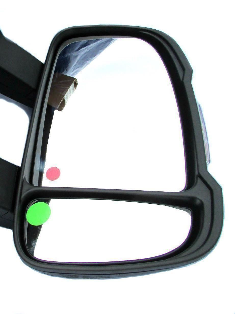 ADTUNING Right Passenger Electric Mirror – Long Arm – For Peugeot Boxer Citroen Jumper