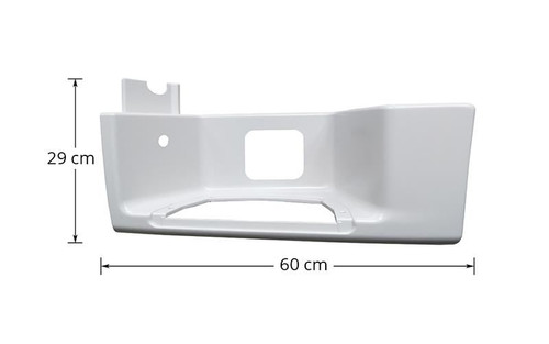 MAN TGA M-L-LX Lower Step Plate Surround Housing Left Primed 2000-2006