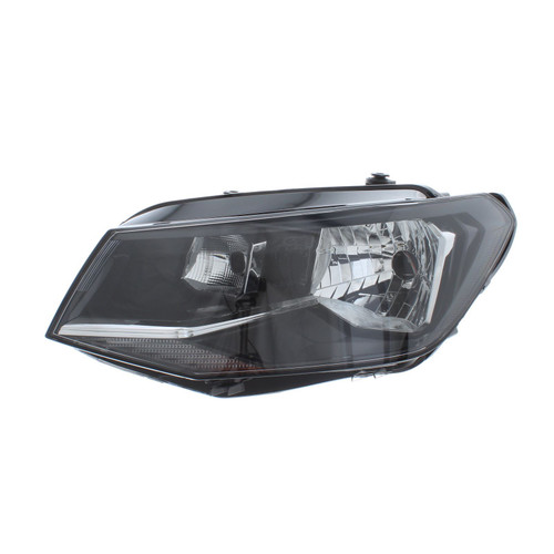 Volkswagen VW Caddy Headlight Headlamp Black Inner Incl. Motor N/S Left 6/2015>