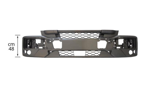 Iveco Eurocargo Front Bumper With Fog Light Holes Height 48cm 2016 Onwards