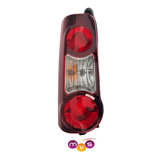 Genuine Peugeot Partner Rear Light with Bulb Holder Left 2 Rear Doors 2008-2019