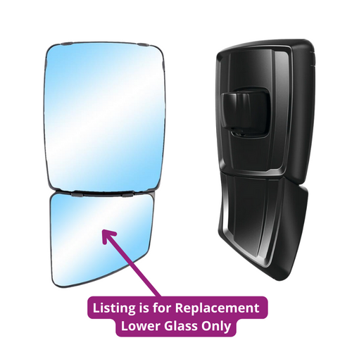 Fendt Heavy Duty Wide Angle Lower Glass Replacement Right - Mekra 401009402