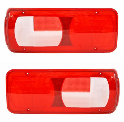 Daf CF XF Rear Combination Tail Light Lamp Lens Only Pair Genuine 4/2012>