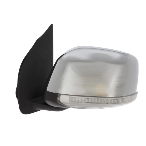 Nissan NP300 Pickup Mirror Electric Non Heated Chrome Finish N/S Left 2008-2010