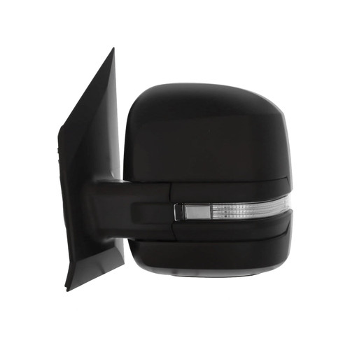 Volkswagen VW Crafter Mirror Manual C/W Indicator Black N/S Left 2016 Onwards