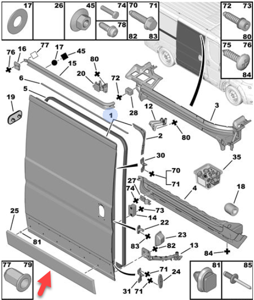 1pc Nero Sensore Di Parcheggio Surround 1624209480 Per - Foto 1