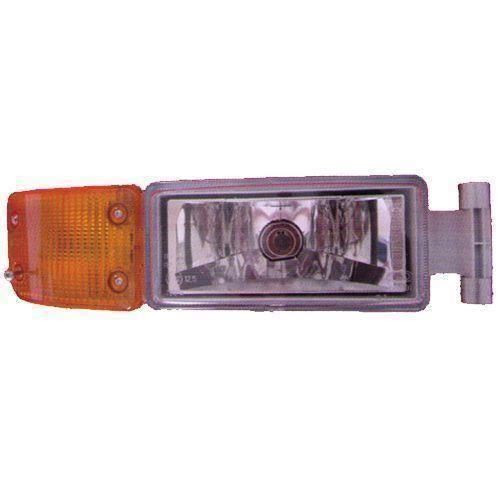 Man Lion S City Bus Coach Front Fog Light Lamp with Amber Indicator Left 6/1996>