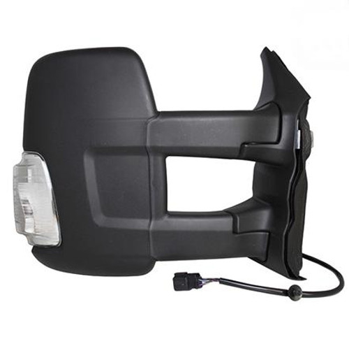 Ford Transit Long Arm Mirror Elec Adjust 16w Clear Ind O/S Right 2019> Genuine
